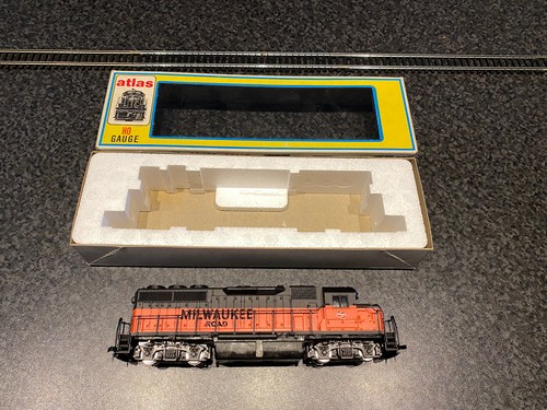 Atlas diesellok 40 no - h0,