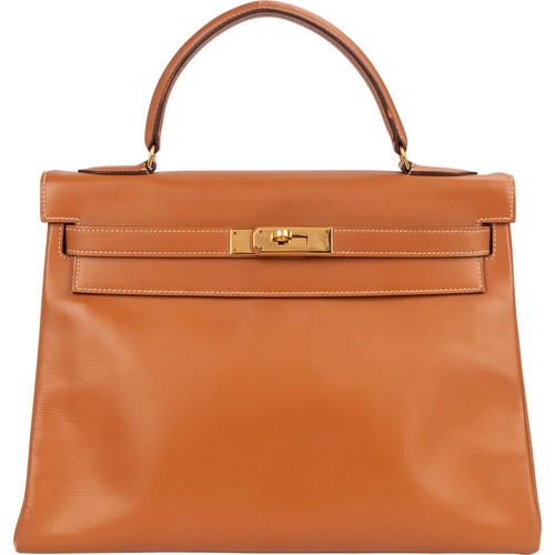 Hermès natural boxcalf kelly - boxcalf,