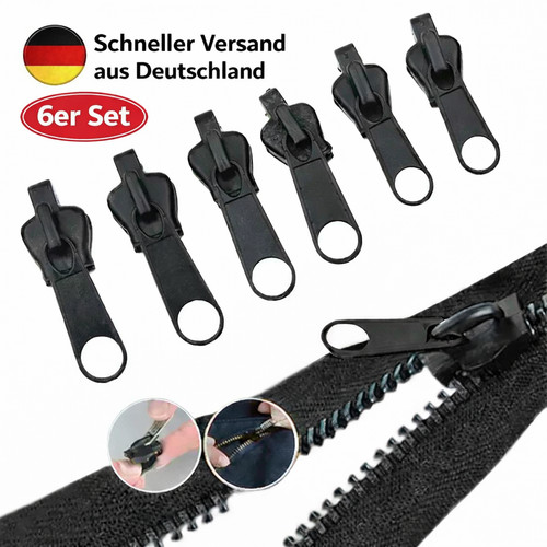 Reißverschluss zipper - 6x,