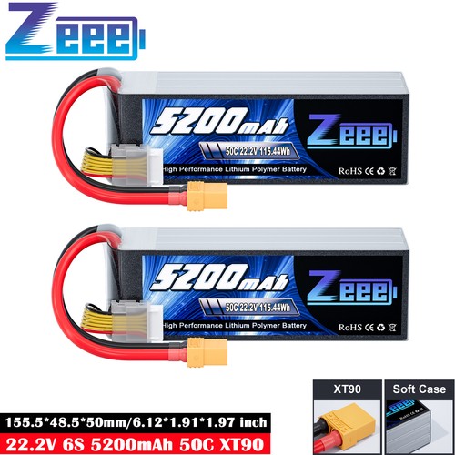 Zeee 5200mah 6s - 2x, 22,2v