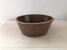 Alte Schüssel Tonschüssel Getöpfert Shabby Brocante Folklore Landhaus Obstschale