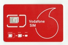 EU+ Travel Prepaid Sim Karte Vodafone NL for EWR CH NO IS, mit 5 € Startguthaben