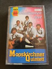MOOSKIRCHNER QUINTETT  - MUSIKANTENFEST -  MC MUSIK KASSETTE- ZUSTAND GUT @V06