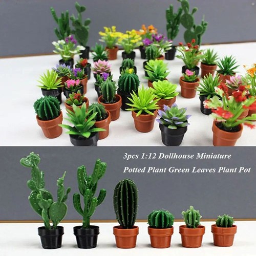 Mini kunstpflanze topf - im,