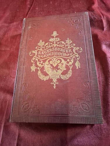 Antikes buch kochbuch - antikes,