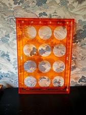 Seltener Vintage orange IKEA BREDIS Rahmen von Eva & Peter Moritz - skandinavisch 1990er