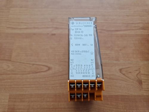 Zeitrelais schleicher typ ssp - zeitrelais,