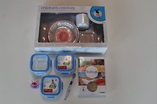 Lässig Kindergeschirr Emsa Glasschälchen mit Deckel Baby DVD mit Greifling