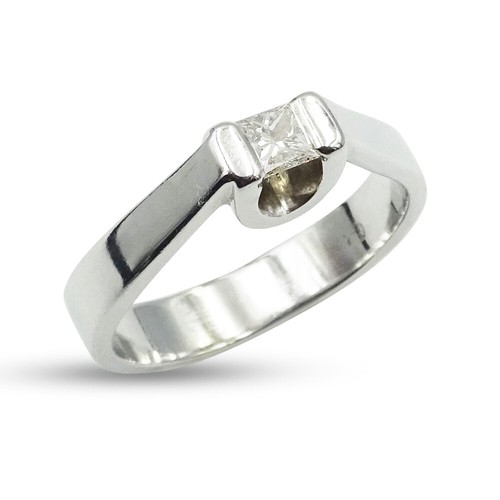 Diamant verlobungsring 18kt - verlobungsring,