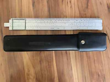 REISS RIETZ  Metall-Rechenschieber - DDR Alu Rechenschieber