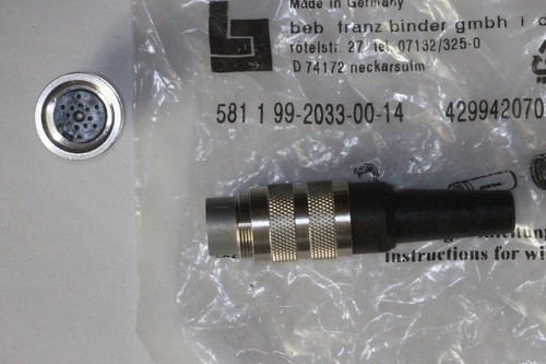 Binder steckverbindung - x,
