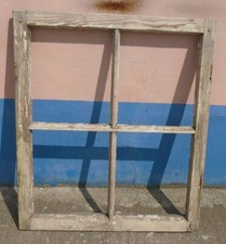 schöne alte Holz Sprossen Fenster weiß Shabby Landhaus sehr schön Deco chic Top