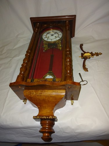 Antike holz wanduhr - wanduhr,