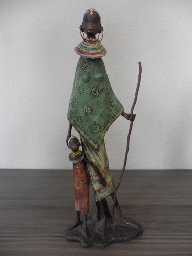 Afrika formano deko figur - deko,