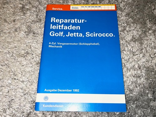 Reparaturleitfaden golf - vw,