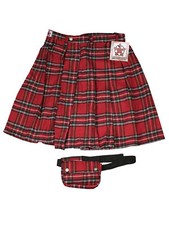 Black pistol short kilt - black,