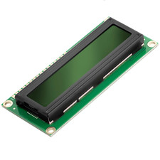 HD44780 1602 LCD Modul Display 2x16 Zeichen grün
