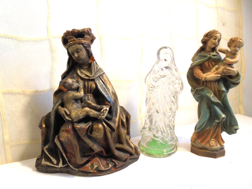 Madonna mit kind - 3x,