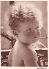 Ansichtskarte Künstlerkarte Lotte Herrlich Kind mit blonden Locken Postkarte AK