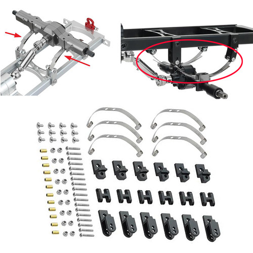 Modellauto chassis rahmen - 1/16,