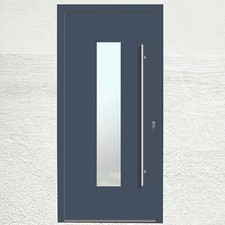 Haustür WeltHaus Tür Aluminium mit Kunststoff LA20 Bonn WH75 Eingangstür RC2