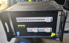 Stromverteiler Baustromverteiler CEE  40A 16A 230V Schuko FI