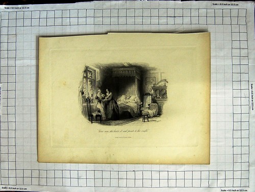 Original altes antikes - , druck