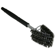 BBQ Profi XL Grillbürste Dreifachbürste Holzkohle Grill Bürste Reinigungsbürste