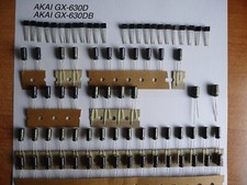 Reparatursatz Audio Board AKAI GX-260D Repairkit Transistoren Elkos 260 d
