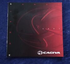 Cagiva Range Prospekt 2001, V-Raptor 1000 650 Navigator Canyon Mito 125 Planet