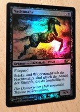 MTG Magic: + FOIL + Nachtmahr / Nightmare, DEUTSCH, Nearmint 