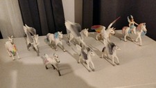 9 Schleich Bayala Pferde, Einhorn, Pegasus, + Reiterin Fee