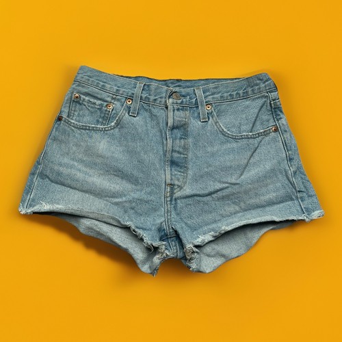 Levi 501 hotpant destroyed - 501,