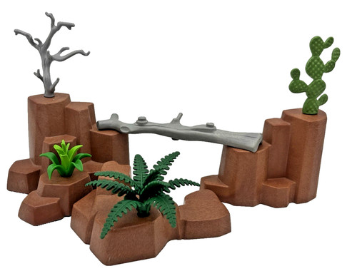 Playmobil braune felsen - playmobil,
