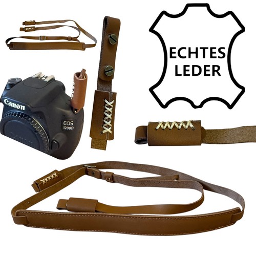 Vintage echt leder dslr - vintage,