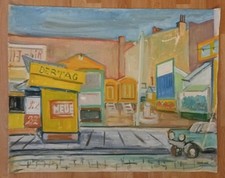 Franziskus Dellgruen Leinwand