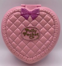 POLLY POCKET Herz / Heart Perfect Playroom Bluebird 1994 Vintage