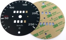 Tachoblatt für Umrüstung MPH zu km/h 911 mech. Tacho Bj. 69 - 74