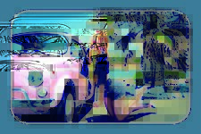 Blechschild 20x30 Pin up Girl