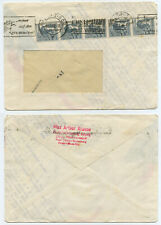 64832 - Sichtfensterumschlag aus Altpapier - Leipzig 1.7.1948