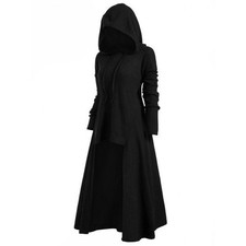 Halloween Damen Mittelalter Kleid Kapuze Umhang Cape Party Cosplay Kostüm |