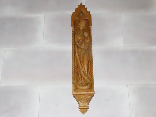 Heiligenfigur holzfigur - heiligenfigur,