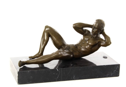 Bronzefigur mann akt erotik - bronzefigur,