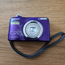 Digitalkamera NIKON COOLPIX A10 Lila Zustand Sehr Gut Getestet Funktioniert Kam