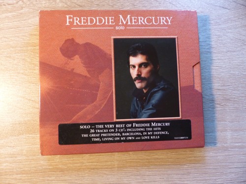 Freddie mercury solo 3cd - freddie,
