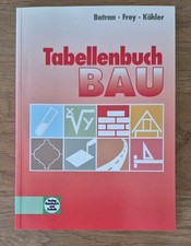Tabellenbuch bau batran - bau, batran/