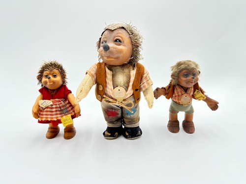 Steiff igel familie micki - igel,