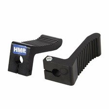 Fußraster alu schwarz pocket - alu,