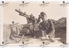orginal Foto 2. Weltkrieg Russland MG Stellung Schützengraben Handgranate 1943