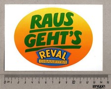 Aufkleber/Sticker REVAL
